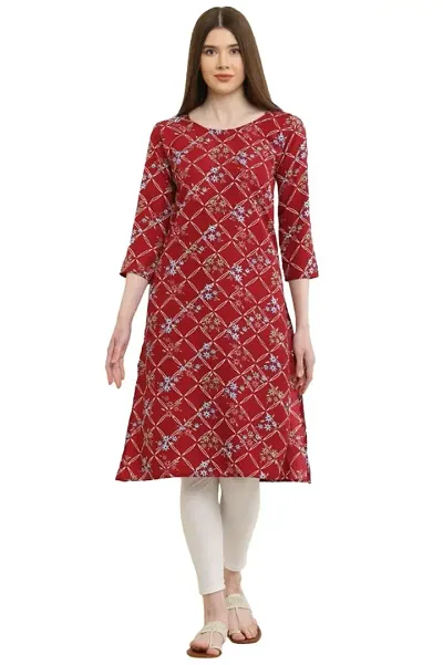 Classic Crepe Kurti for Women