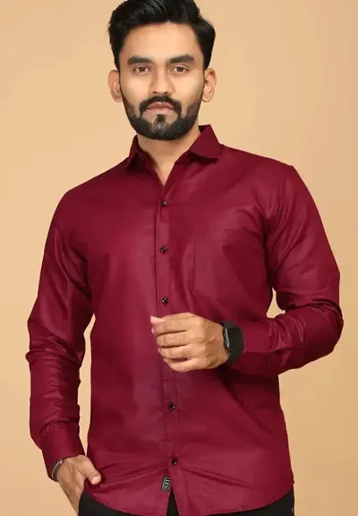 Premium Quality Solid Casual Shirt For Men