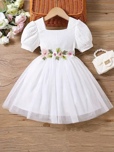 Girls Cotton Party Wear Dresses