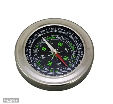 BANSIGOODS Big Compass Stainless Steel Directional Military Magnetic Compass (7.3 cm) for Feng Shui/Travel