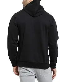 CYCUTA Latest Fashion Sweatshirts for Men for Regular Wear (Medium, Black)-thumb1