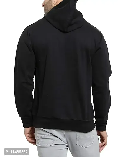 CYCUTA Latest Fashion Sweatshirts for Men for Regular Wear (Medium, Black)-thumb2