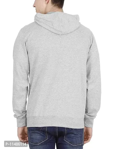 CYCUTA Latest Collection Sweatshirts for Men for Normal Use (Large, Grey)-thumb2