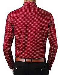 CYCUTA Men's Regular Fit Shirt (JGJFHKP-7810_Maroon_L)-thumb2