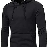 CYCUTA Latest Collection Sweatshirts for Men for Winter Wear(Large, Black)-thumb2