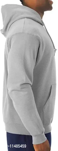 CYCUTA Latest Fashion Sweatshirts for Men for Winter Use (Medium, Grey)-thumb3