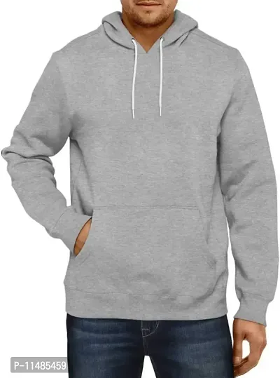 CYCUTA Latest Fashion Sweatshirts for Men for Winter Use (Medium, Grey)-thumb0