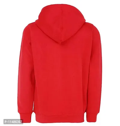 CYCUTA Latest Collection Sweatshirts for Men for Normal Use (Large, Red)-thumb2