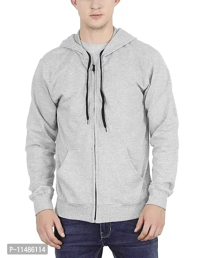 CYCUTA Latest Collection Sweatshirts for Men for Normal Use (Large, Grey)