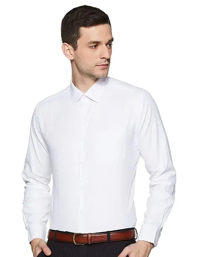 Comfortable Polycotton Long Sleeve Formal Shirt 