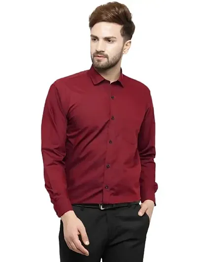 Cotton Long Sleeve Fully Stitched Formal Shirt