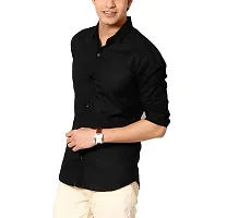 Men's Regular Fit Full Sleeve Cotton Summer Wear Formal Combo-2 Shirt-thumb1