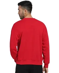 Stylish Fleece Solid Sweatshirt for Men-thumb1