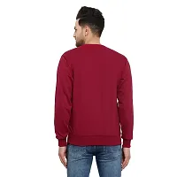 Stylish Fleece Solid Sweatshirt for Men-thumb1