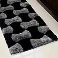 Shaggy Bed Side Runner Home Living Office Restaurant Runner Floor Mat-thumb2