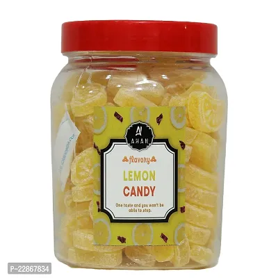 Ahan lemon candy  (400 gram) Flavoured Sugar Candy for Kids || Assorted Sweet Candy Pack for Kids  Adults || Chatpata Candy  ||  lemon candy-thumb0