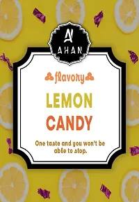 Ahan lemon candy  (400 gram) Flavoured Sugar Candy for Kids || Assorted Sweet Candy Pack for Kids  Adults || Chatpata Candy  ||  lemon candy-thumb1