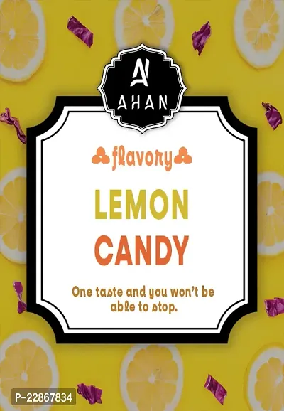 Ahan lemon candy  (400 gram) Flavoured Sugar Candy for Kids || Assorted Sweet Candy Pack for Kids  Adults || Chatpata Candy  ||  lemon candy-thumb2