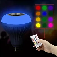 Music Bulb with Bluetooth Speaker Color changing led Bulb with remote control-thumb1