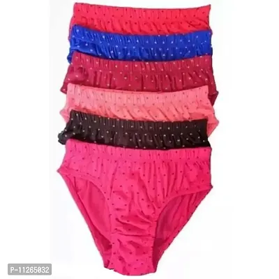 Women hipster Multicolor Panty Pack of-6-thumb0