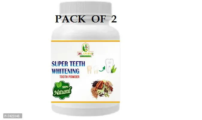 Teeth Whitening Powder For black teeth pack of 2