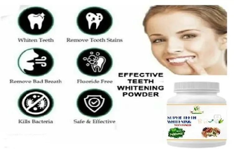 Teeth Whitening Powder For Black Teeth