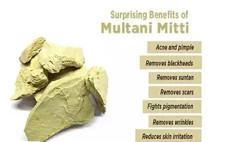 Natural Multani Clay Face Pack Powder of 500g-thumb1