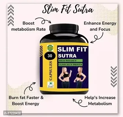 Slim Fit Sutra Weight Loss Medicine Capsule | Pack of 1-thumb2