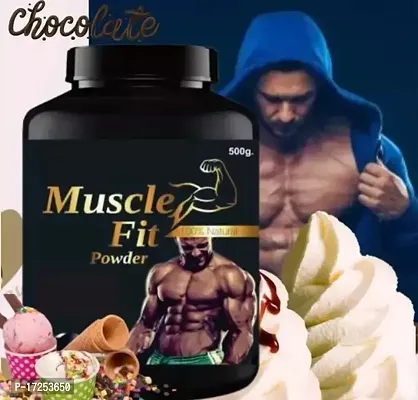 Muscle Fit  Increase Weight Gain Powder  Flavor Chocolate  Pack of 1