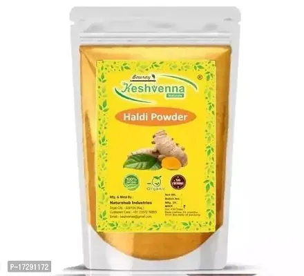 keshvenna naturals 100% Pure Organic haldi powder, Wild Kasturi Termeric Powder,Skin Care Plus 100gm-thumb2
