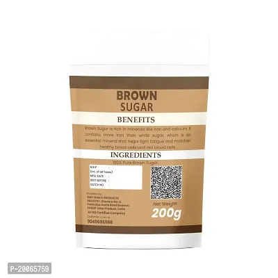 Satras Premium Quality Brown Sugar 200g-thumb3