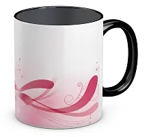 TrendoPrint Happy 2nd Marriage Anniversaries GIfts To The World's Best Husband  Wife Black Coffee Mug 350ml (11oz) (HA128)-thumb1