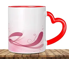 TrendoPrint Happy 2nd Marriage Anniversaries GIfts To The World's Best Sasuma  Sasurji Heart Handle Coffee Mug 350ml (11oz) (HA495)-thumb1