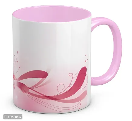 TrendoPrint Happy 25th Marriage Anniversaries GIfts To The World's Best Bhaiya  Bhabhi Pink Coffee Mug 350ml (11oz) (HA752)-thumb2