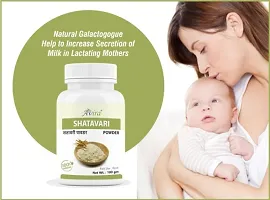 Pure Shatavari Powder (100 Grams), Satavari churna, Asparagus Root for Immunity, Women health, Height-thumb2