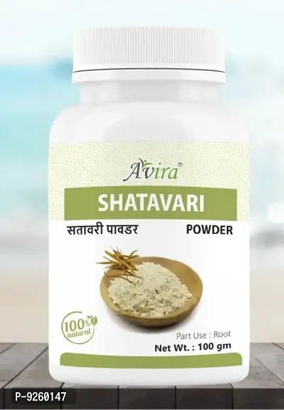 Pure Shatavari Powder Natural hearbal supplyment for Breast Growth (100 Grams)