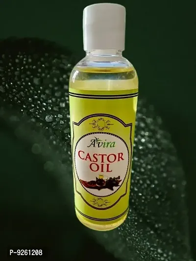 AVIRA 100% Pure Castor Oil - For Hair Growth | 100% pure castor oil | castor oil for eyebrows | castor hair oil | castor oil for eyelashes |hair oil | best castor oil | castor oil for hair and skin |