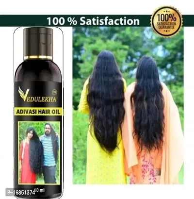 Adivasi Hair Oil- 60 ml for Women and Men for Shiny Hair Long - Dandruff Control - Hair Loss Control - Long Hair - Hair Regrowth Hair Oil with Goodness of Bhringraj and Loki, Oil Hair ( 100 % Ayurvedi-thumb2
