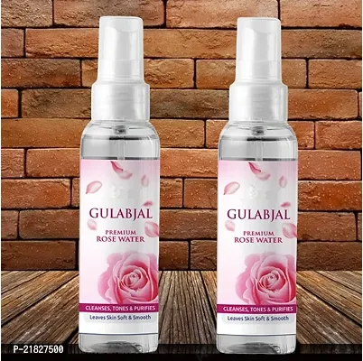 Avira Rose Water Gulab Jal Spray Rose Water For Face Soothing Facial Mist Toner For Face Dark Spot Removing Pimple For Women  Men All Skin Types - 200ml (pack of 2)-thumb0