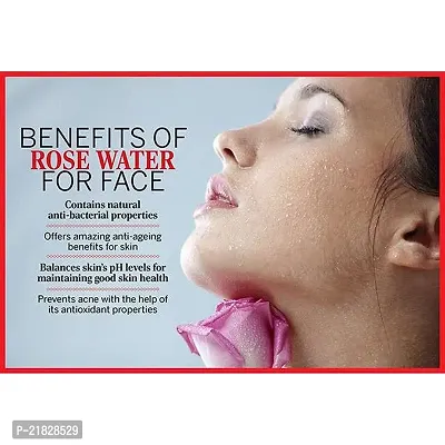 Avira Rose Water Gulab Jal Spray Rose Water For Face Soothing Facial Mist Toner For Face Dark Spot Removing Pimple For Women  Men All Skin Types - 400ml (pack of 4)-thumb2