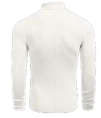 Trendy Turtle Neck Lycra Blended Sweater for Men-thumb1