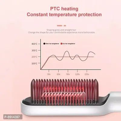 Color Says Hair Straightener Comb for Women  Men, Hair Styler, Straightener machine Brush Hair Straightener Comb for Women  Men, Hair Styler, Straightener machine Brush Hair Straightener Brush-thumb3