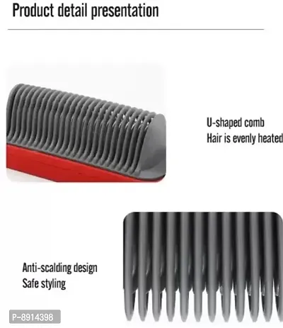 Color Says Hair Straightener Comb for Women  Men, Hair Styler, Straightener machine Brush Hair Straightener Comb for Women  Men, Hair Styler, Straightener machine Brush Hair Straightener Brush-thumb5