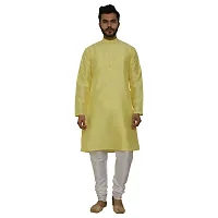 Great Person Choice Traditional Dress for Men Kurta Pajama Set Ethnic Wear for Men Silk Kurta Pajama Kurta Pajami-thumb2