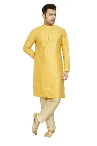 Great Person Choice Party Wear Dress for Men Kurta Pajama Set of Wedding Dress for Men-thumb1