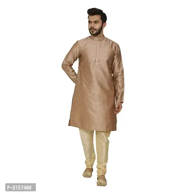 Great Person Choice Traditional Dress for Men Kurta Pajama Set Ethnic Wear for Men Silk Kurta Pajama Kurta Pajami-thumb3