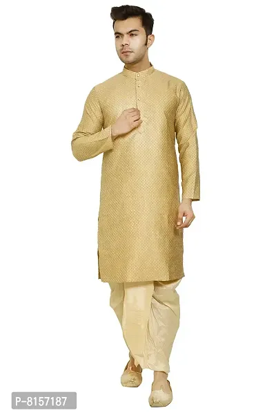 Great Person Choice Ethnic Wear for Mens Dhoti Kurta Set Traditional Dress for Men Fashion Wear-thumb0