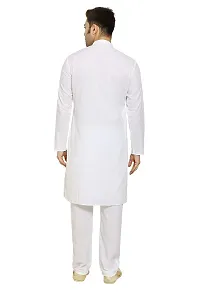 Great Person Choice Traditional Dress for Men Kurta Pajama Set Ethnic Wear for Men Silk Kurta Pajama-thumb4