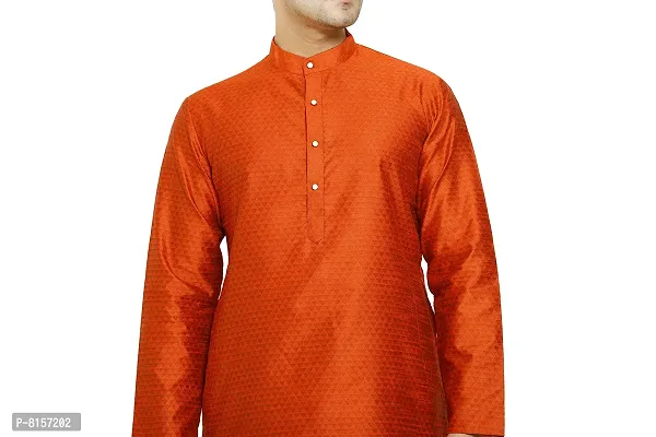 Great Person Choice Traditional Dress for Men Dhoti Kurta Set Ethnic Wear for Men Silk Kurta Pajama-thumb4