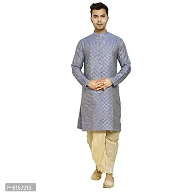 Great Person Choice Ethnic Wear for Mens Dhoti Kurta Set Traditional Dress for Men Fashion Wear-thumb0